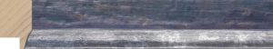 Wooden Moulding – 30x20mm – Metallic Blue