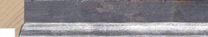 Wooden Moulding – 30x20mm – Metallic Grey