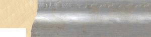 Wooden Moulding – 46x41mm – Scoop Silver