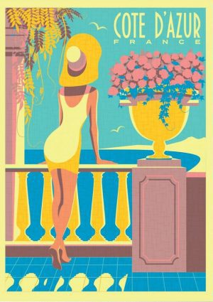 new orleans vintage travel poster
