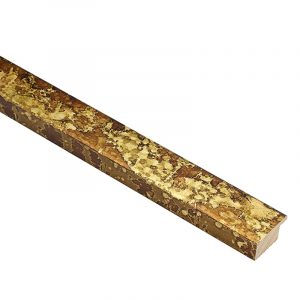 31mm 'Minerale' Amber / Gold Finish