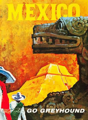 Mexico Vintage Travel Poster