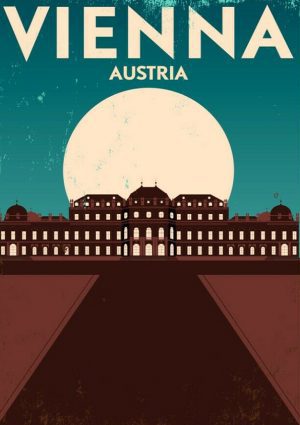 Vienna Vintage Travel Poster