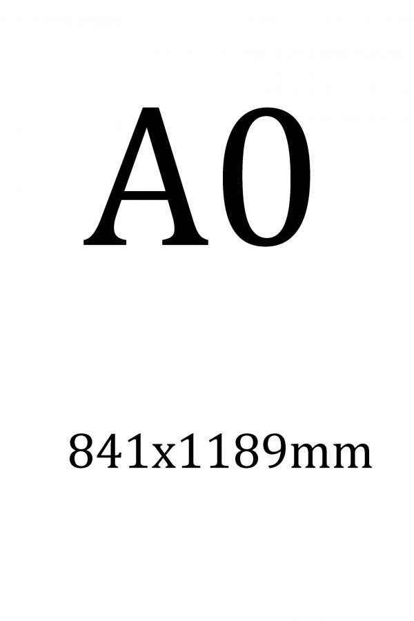 A0 Print Dimensions