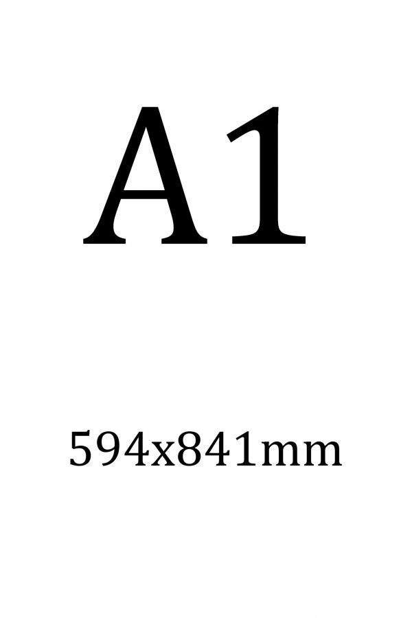 A1 Print Dimensions
