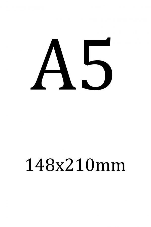 A5 Print Dimensions