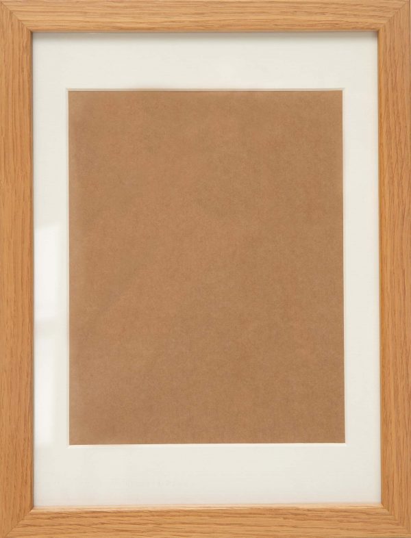 Oak Veneer Readymade Picture Frame