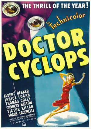 Doctor Cyclops - Horror Movie Poster