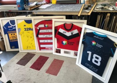 Sports Shirt Framing Service