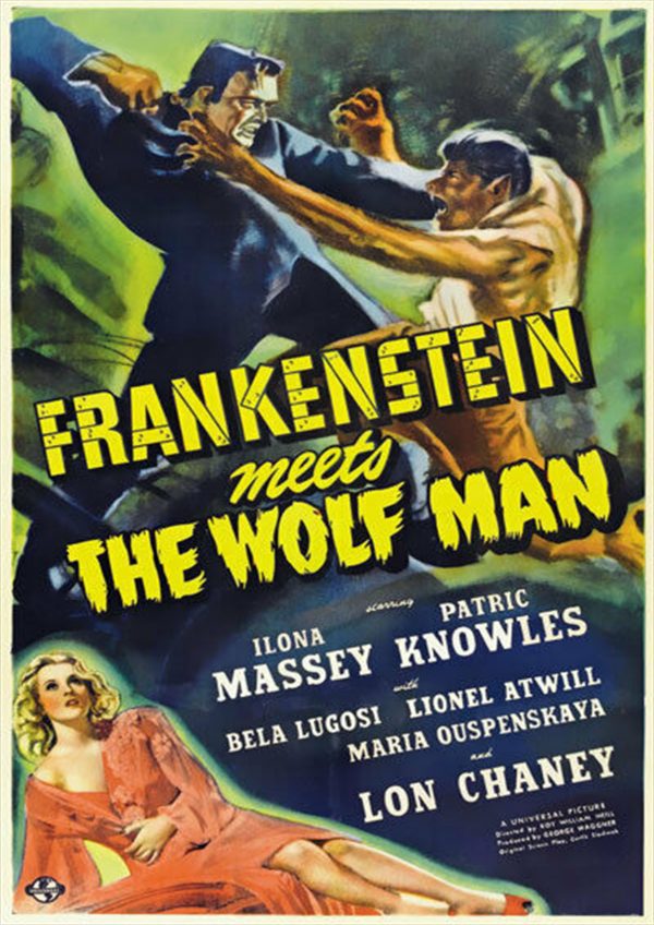 Frankenstein meets the Wolfman