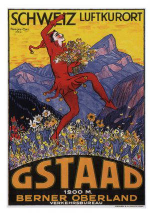 Gstaad francois gos - 1924