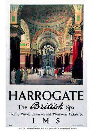 Harrogate, The British Spa Art Print