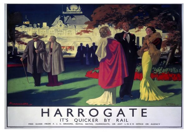 Harrogate, The British Spa Art Print