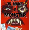 How to make a Monster - Horror Movie Poster