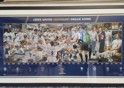 Leeds United FC Art - A fanastic piece of LUFC art Framed