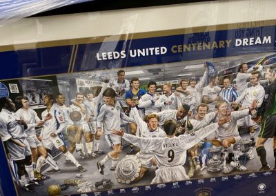 Leeds United FC Art Framed