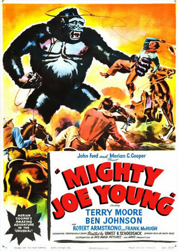 Mighty Joe Young - Horror Movie Poster