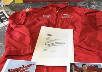 Red Arrows Shirt Framing