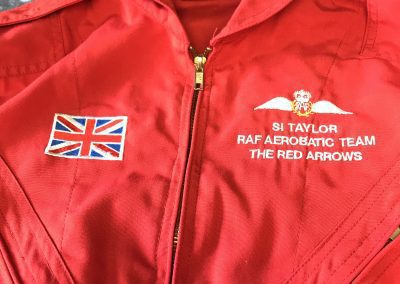 Red Arrows Shirt Framing