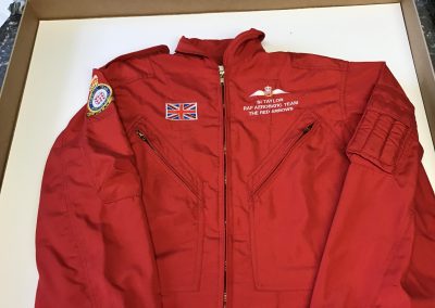 Red Arrows Shirt Framing