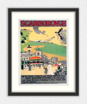 Scarborough British Rail Poster
