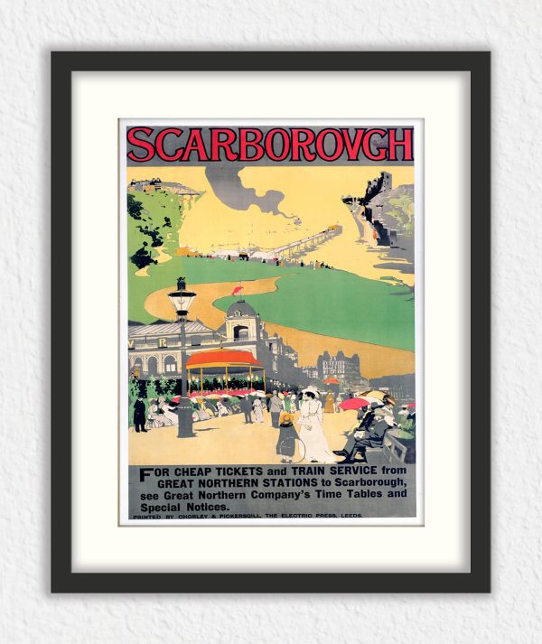 Scarborough British Rail Poster