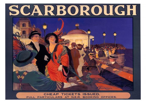 Scarborough Vintage Travel Poster