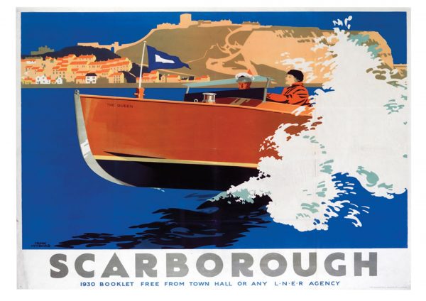 Scarborough Boat Print