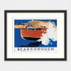 Scarborough By Boat Print