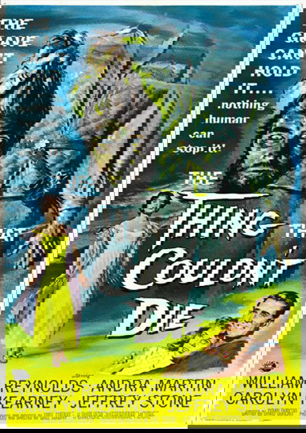 The Thing that couldn't Die - Horror Movie Poster