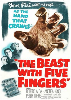 The Beast with Five Fingers - Horror Movie Poster