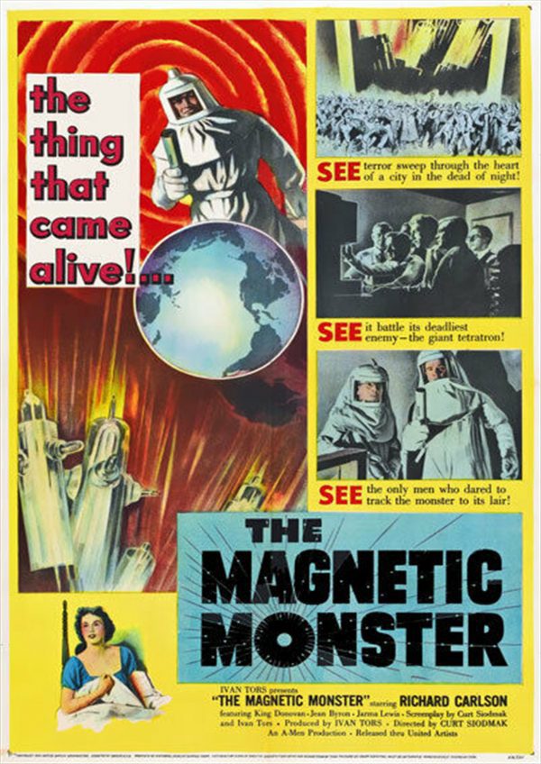 The Magnetic Monster - Horror Movie Poster