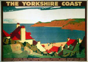 The Yorkshire Coast Staithes Art Print