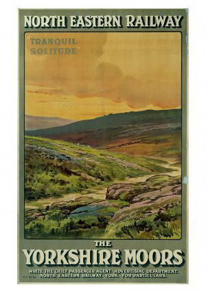 The Yorkshire Moors Art Print