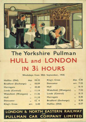 The Yorkshire Pullman - Hull and London Art Print