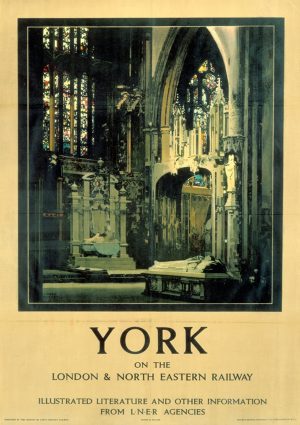 York Minster on the LNER Art Print