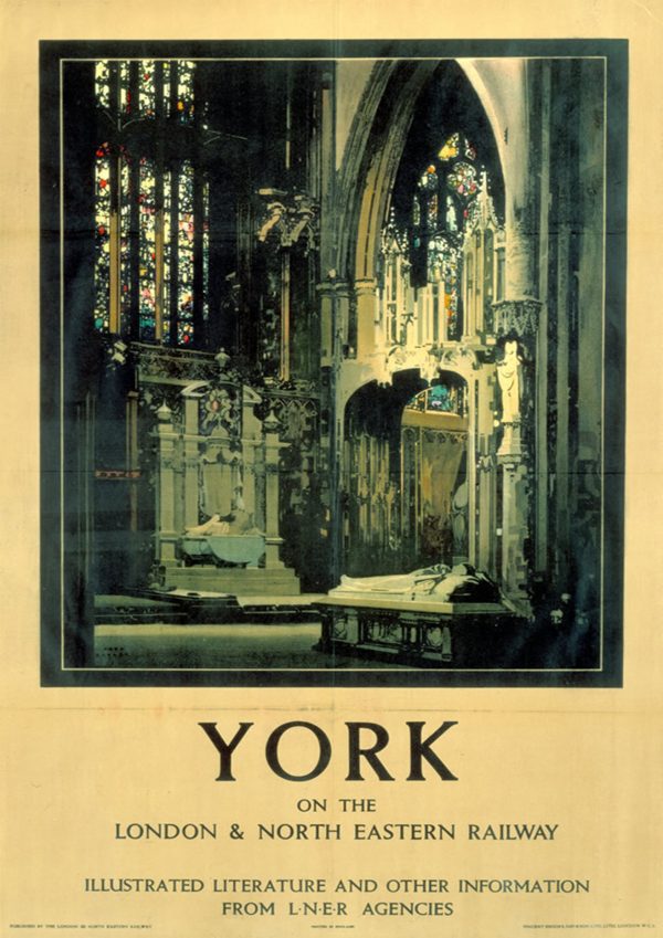 York Minster on the LNER Art Print