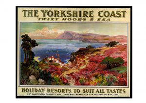 Yorkshire Coast Twixt Moors and Sea Art Print