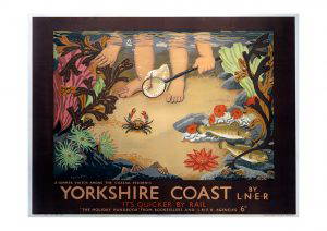 Yorkshire Coast by LNER Art Print
