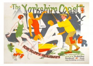 Yorkshire Coast for happy holidays -LNER Art Print