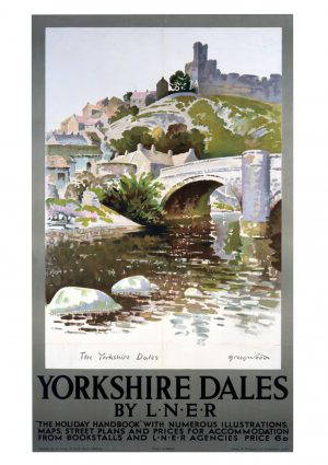 Yorkshire Dales By LNER Art Print