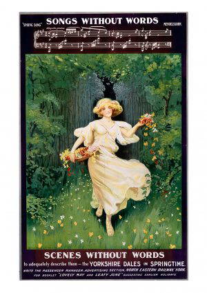 Yorkshire Dales in Springtime Art Print