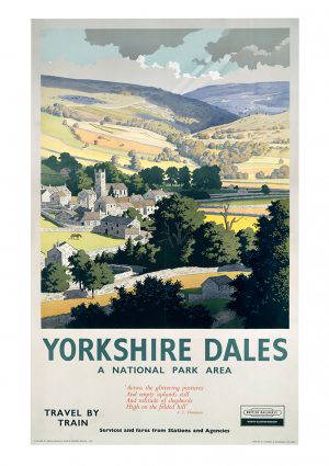 Yorkshire Dales - National Park area Art Print