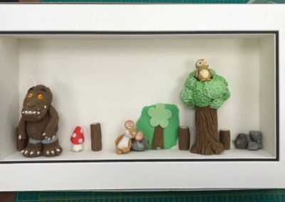 Framed Clay pieces