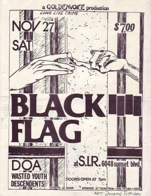 Black Flag - Rock Band Poster