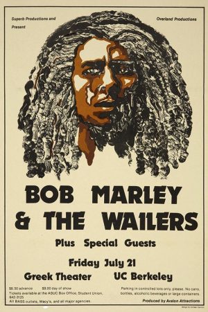 Bob Marley - Rock Band Poster