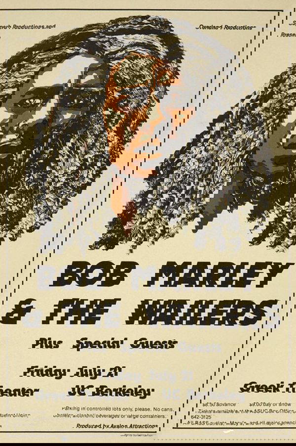 Bob Marley - Rock Band Poster
