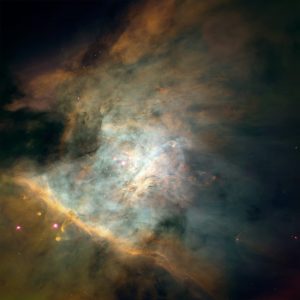 Colourful Nebula Space Print