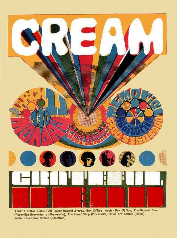 Cream - Rock Band Poster