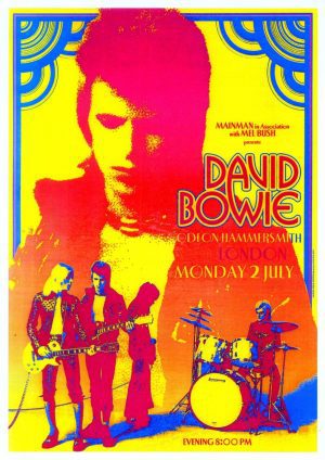 David Bowie3 - Rock Band Poster